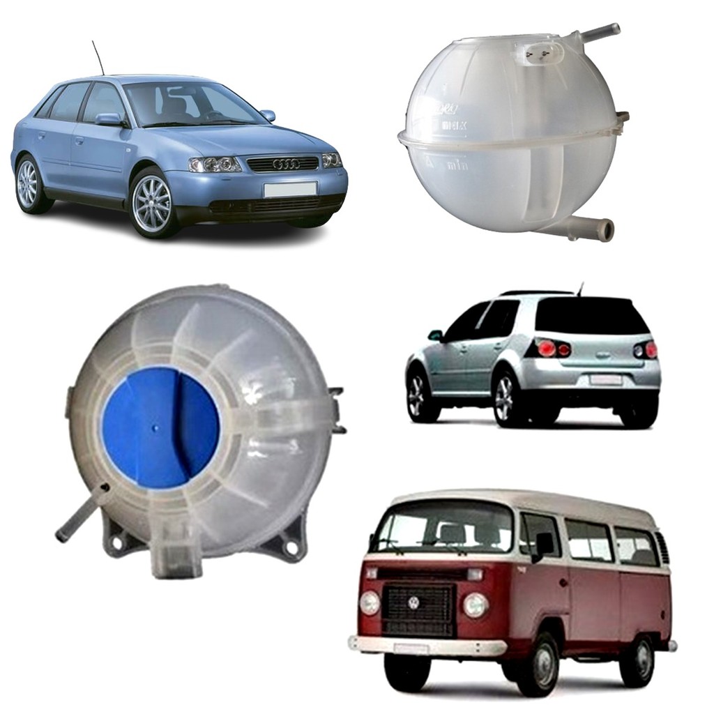Reservatorio Agua Radiador Golf Kombi Bora C/ Bocal  E Tampa em Oferta na Shopee