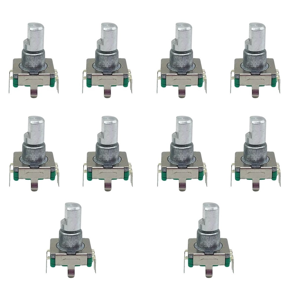 Kit 10 Potenciômetro Encoder 12,5mm Pioneer Positron Buster em Oferta na Shopee