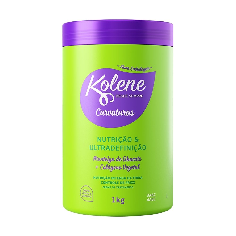 Creme de Tratamento Kolene Curvaturas 1kg em Oferta na Shopee
