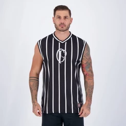 Regata Corinthians Basquete CP Preta e Branca
