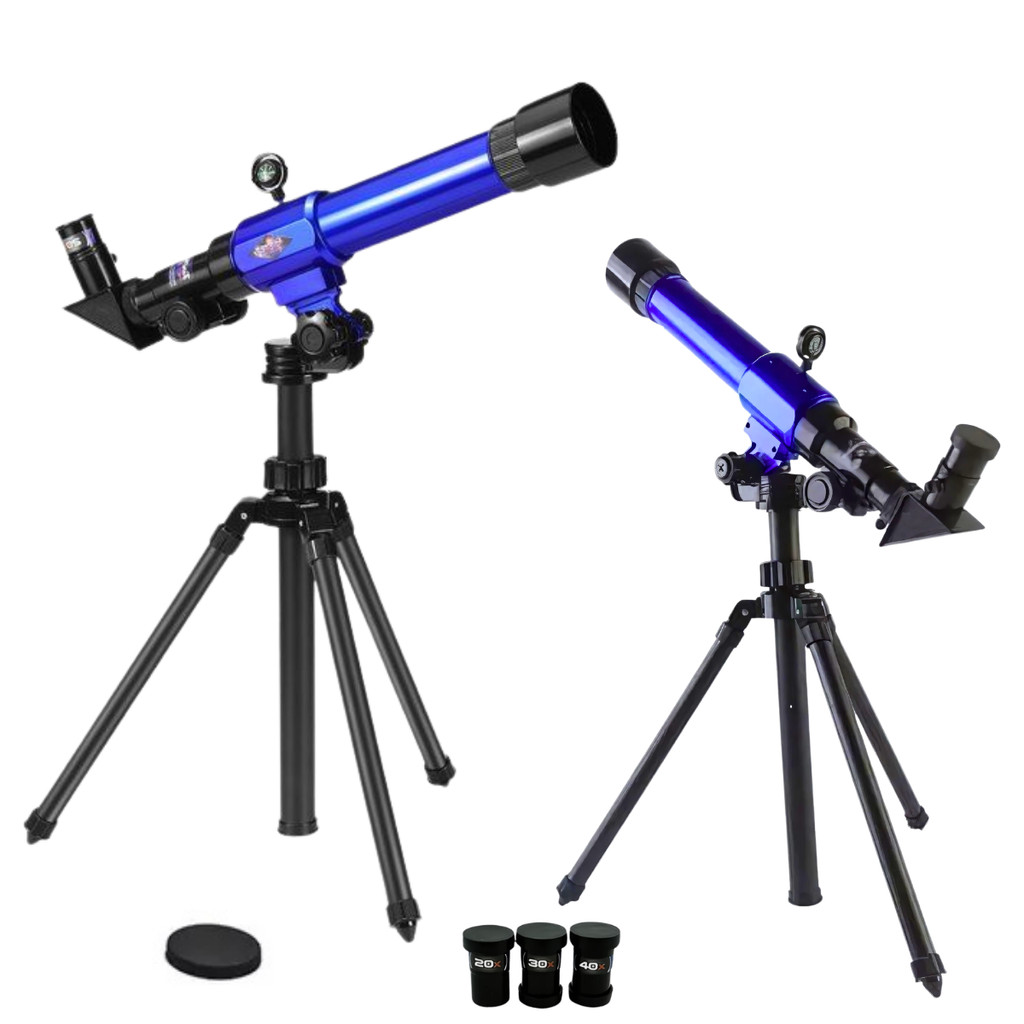 Imagem Brinquedo Telescópio Monocular C/ Lente 20x 30x 40x - Castela