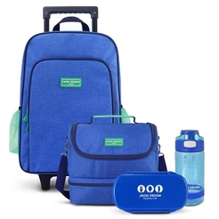 Kit Lancheira com Garrafa e Mochila Jacki Design