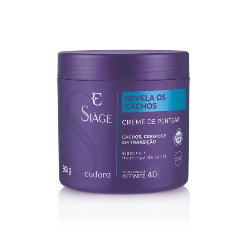Siage Eudora Creme de pentear revela cachos 500g