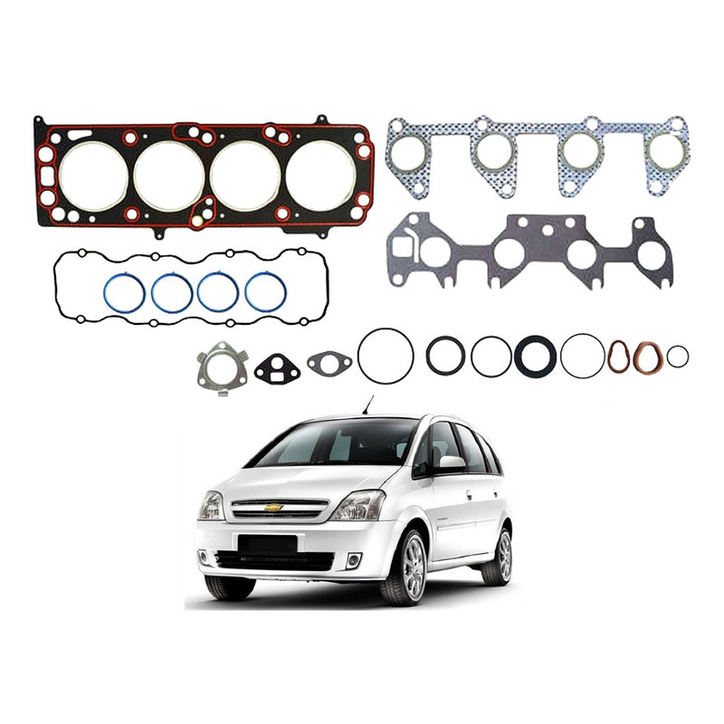 Jogo Junta Cabeçote Bastos Meriva 1.4 2009 A 2012 - Spare Parts and Accessories for Vehicles