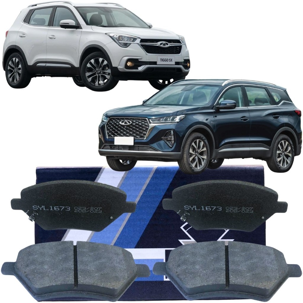 Pastilha De Freio Dianteiro Para Tiggo 5x Tiggo 7 Tiggo 8 em Oferta na Shopee
