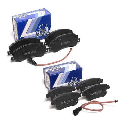 Pastilha Freio Diant. E Traseira Ford Transit 2008 Em Diante