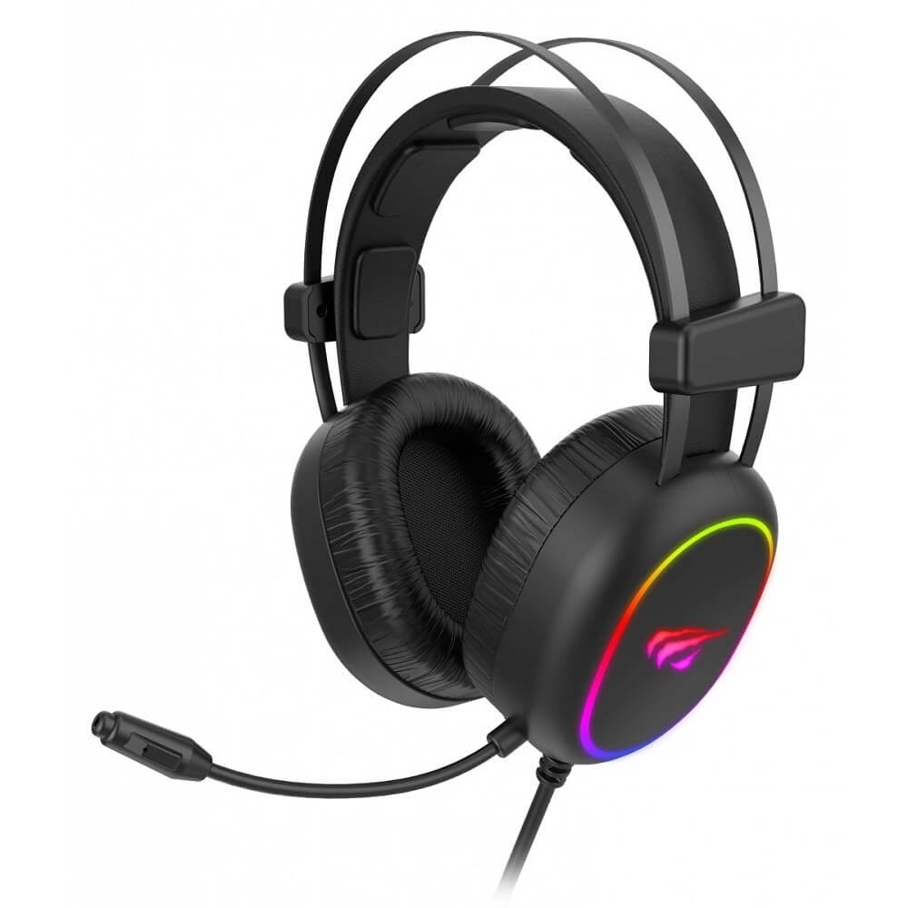 Headset Gamer Havit RGB 3.5 mm Usb H2016D Preto em Oferta na Shopee