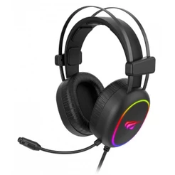 Headset Gamer Havit RGB 3.5 mm Usb H2016D Preto