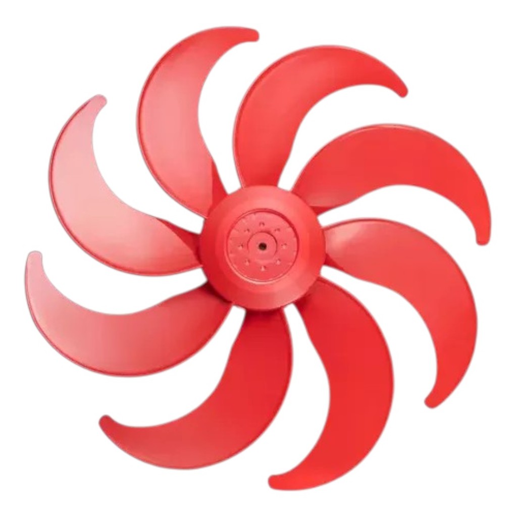 Hélice Vermelha 8 Pás 50cm Do Ventilador Mondial VPS50-VPS52