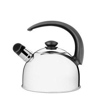 Chaleira Tramontina Com Apito 2,1 Litros Em Aço Inox Cabo Preto em Oferta na Shopee
