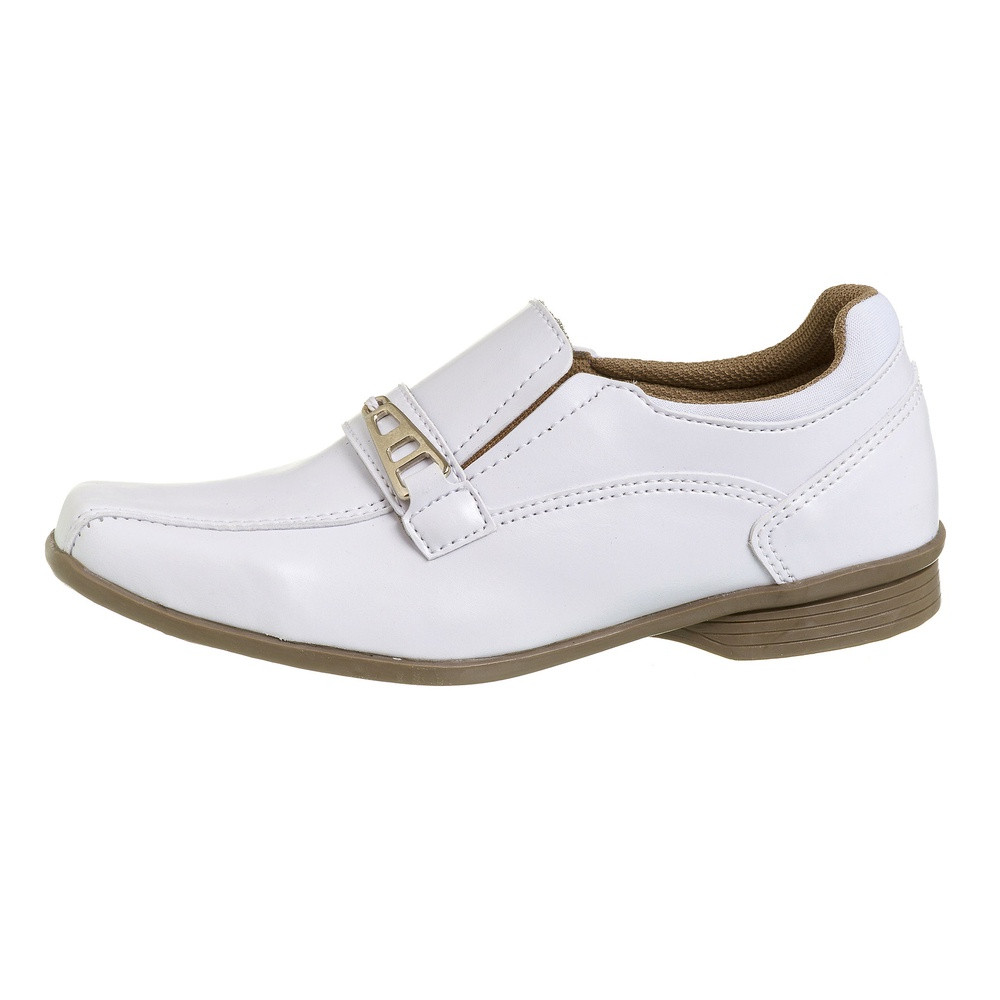 Sapato Social Infantil Menino Para Formatura Batizado Confortável Calce Fácil