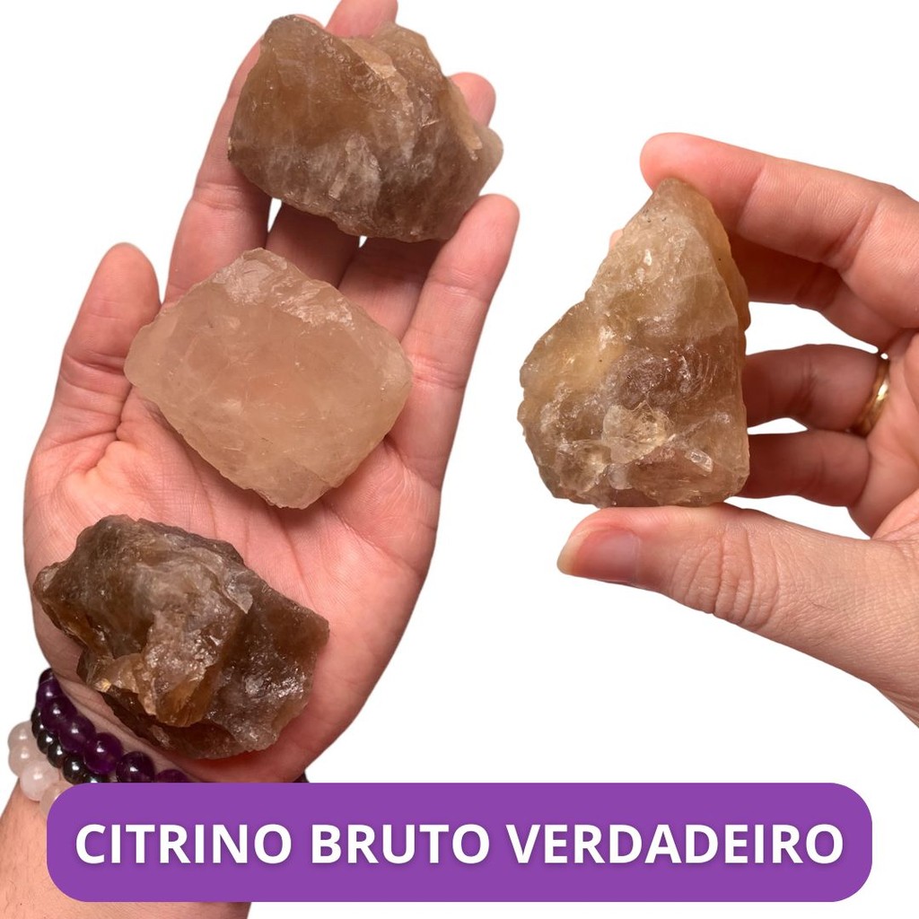 Citrino Verdadeiro Cristal Bruto
