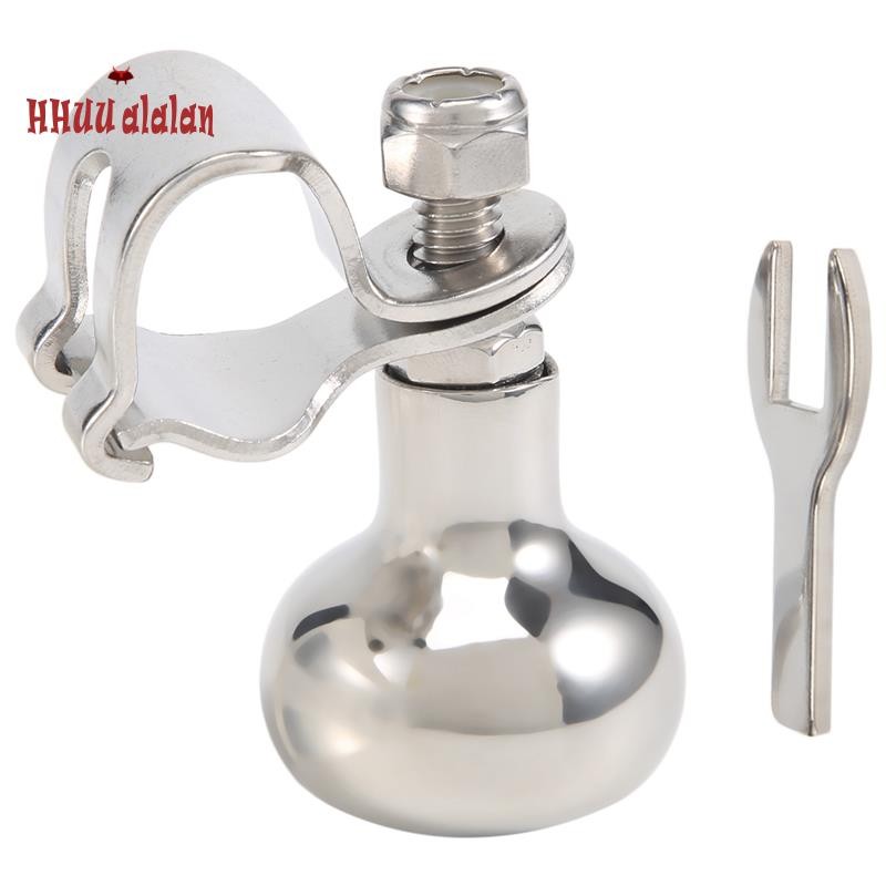 🌟Universal De Aço Inoxidável Volante Girador Resistente Carro Caminhão Barco Marinho Lidar Com Botão Energia