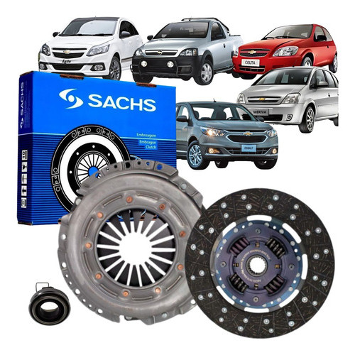 Kit Embreagem - GM Celta Montana Agile Meriva Classic Cobalt 1.0 8V / 1.4 8V 1996 a 2020 em Oferta na Shopee
