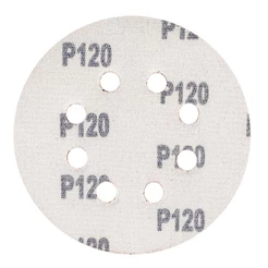 Disco de Lixa Com Velcro 5'' GR. 120 Com 10 Unidades (243,0023) - Rocast