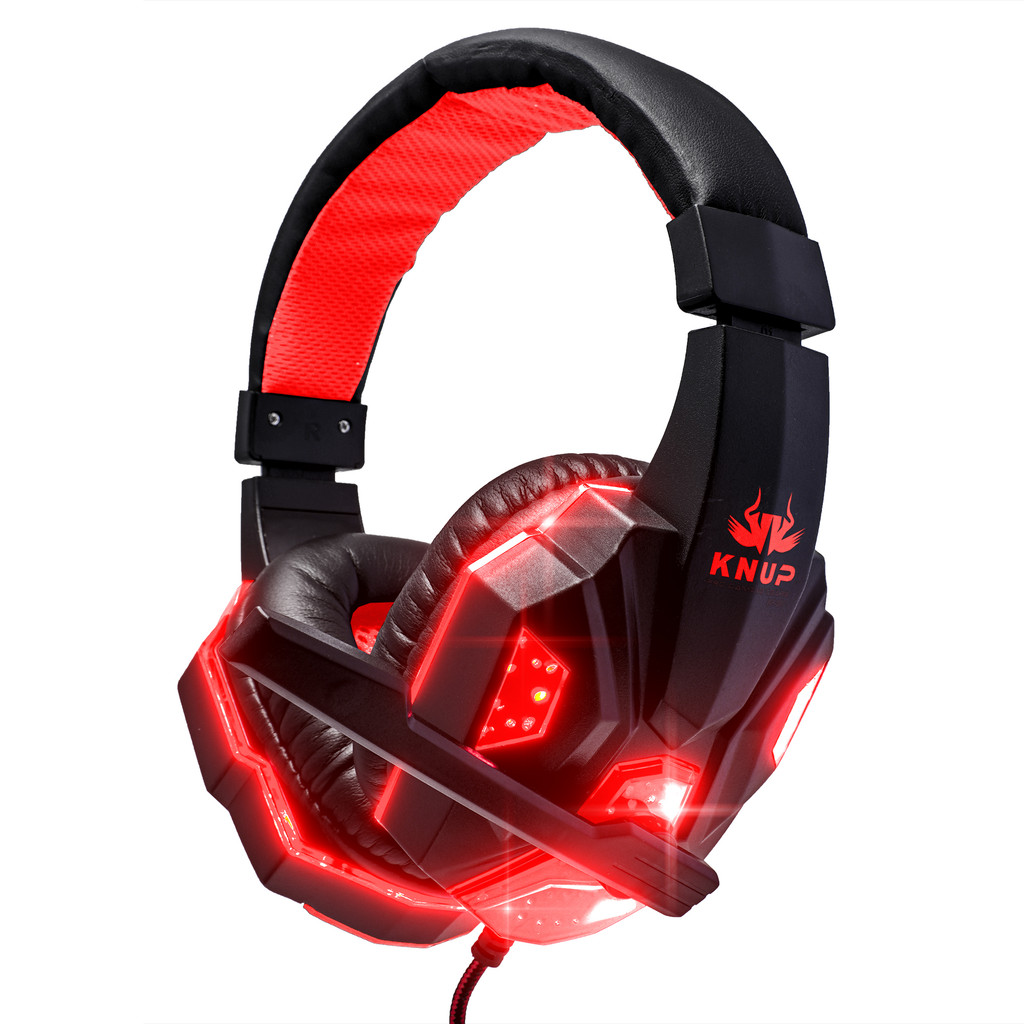 Fone Headset Gamer Profissional 7.1 Jogos Led Rgb Conexão Usb Pc Notebook Ps4 Microfone
