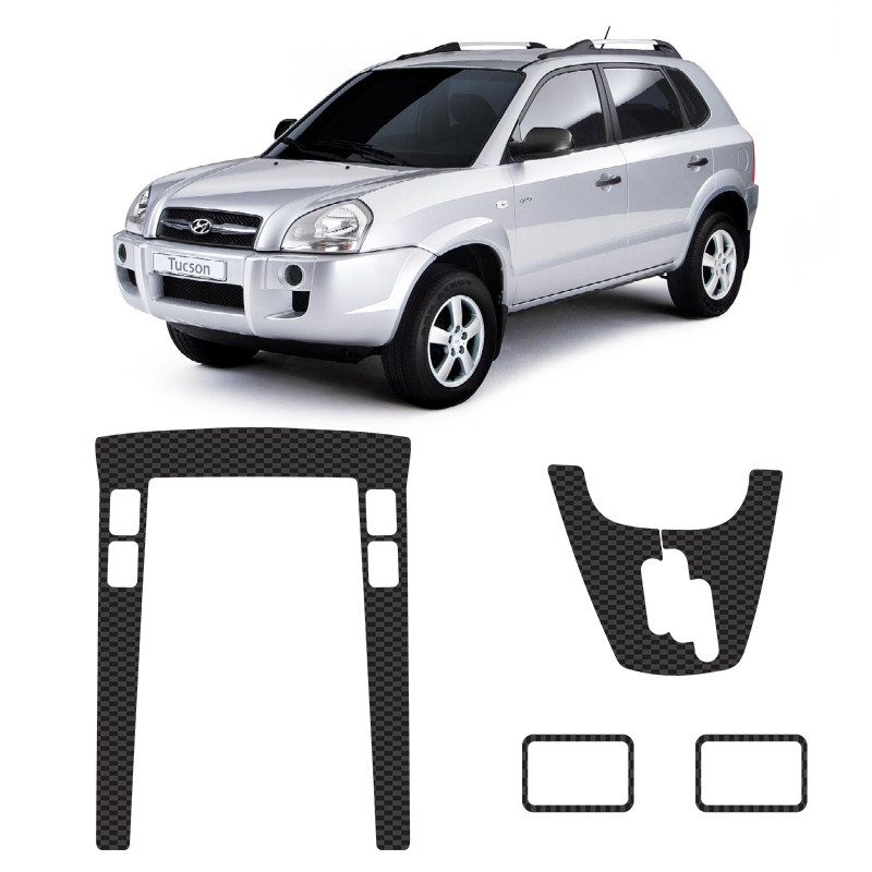 Adesivos Painel Compativel Tucson 2016 Automatico Carbono em Oferta na Shopee