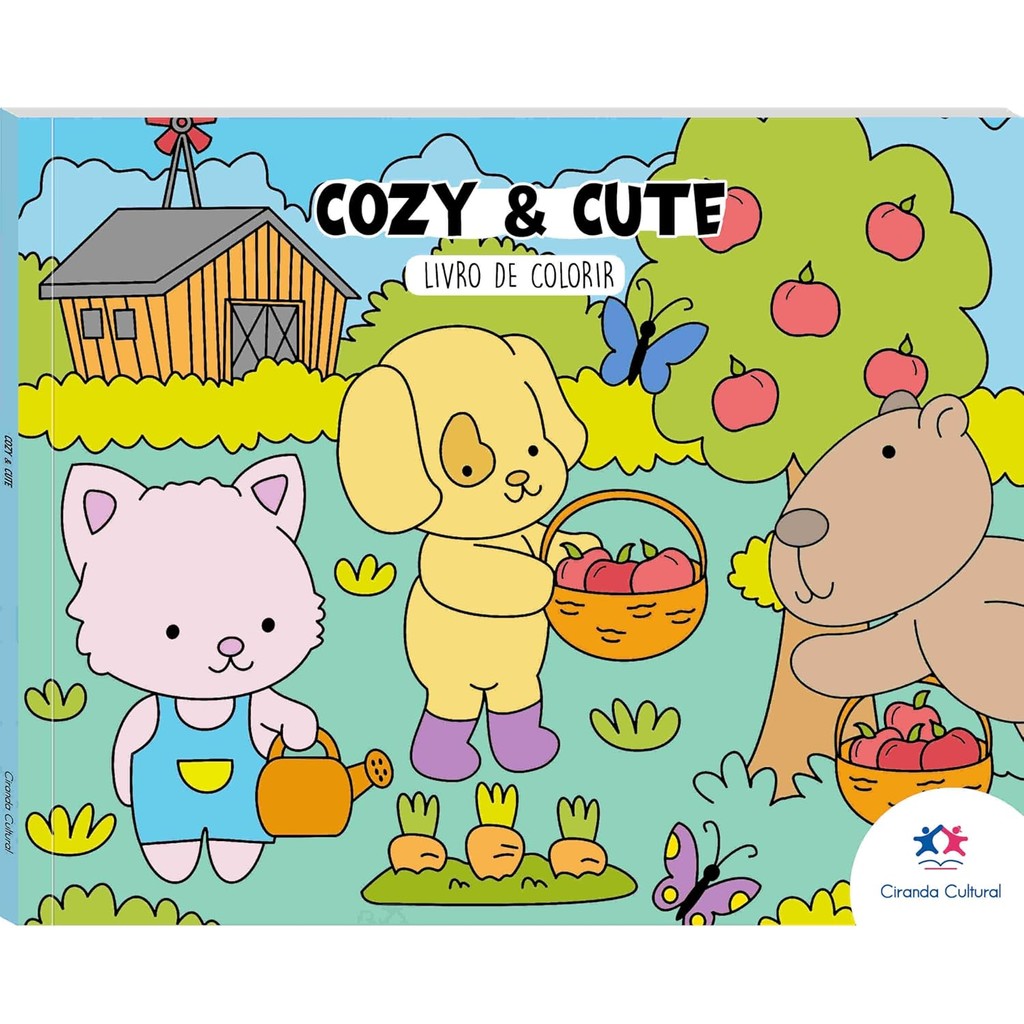 Cozy and Cute | Livro de Colorir