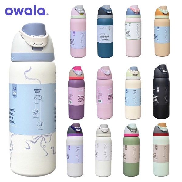Garrafa Isolada Owala 24 Onças 32-Tecnologia FreeSip Patenteada 100 % Sem Odor BPA Para Academia E Viagens Essenciais em Oferta na Shopee