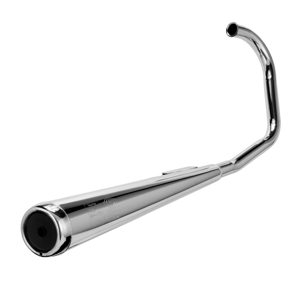 Escapamento Escape Original Cromo Forte Titan 125 KS/KSE 1995 1996 1997 1998 1999 Cromado em Oferta na Shopee