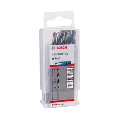 Broca Metal Aço Rápido HSS-PointTeQ 3/16" Cx com 10 Und Bosch