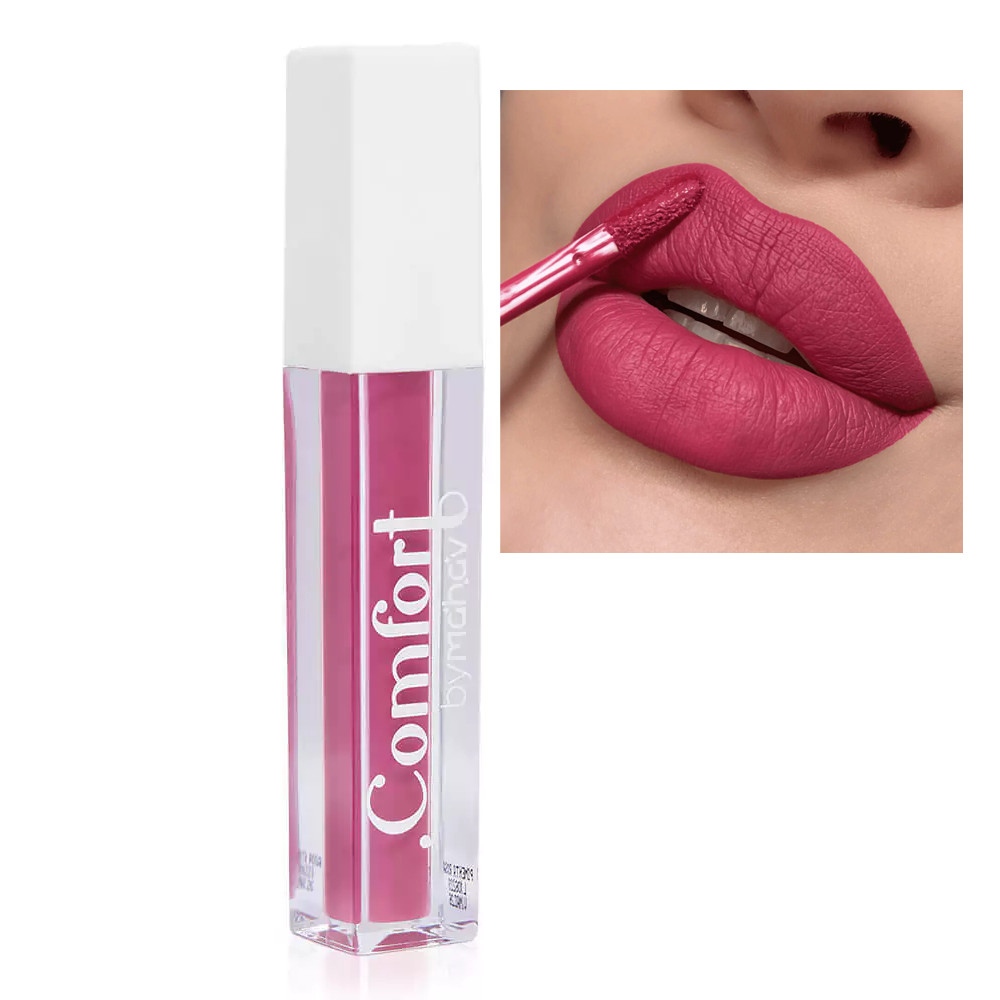 Batom Líquido Matte Comfort Cor Pimenta Rosa Mahav