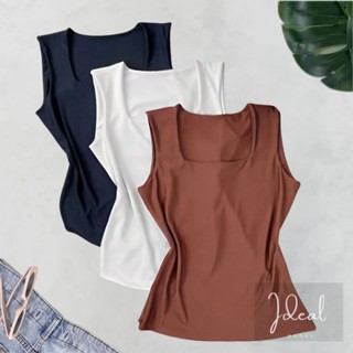 Blusa Regata Feminina Decote Quadrado Reto Em Suplex Premium Liso Lançamento Verão Moda Bloqueia Tendencia em Oferta na Shopee