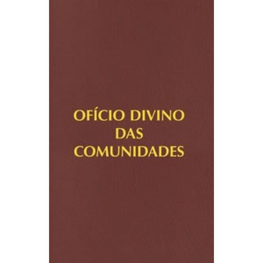 OFÍCIO DIVINO DAS COMUNIDADES
