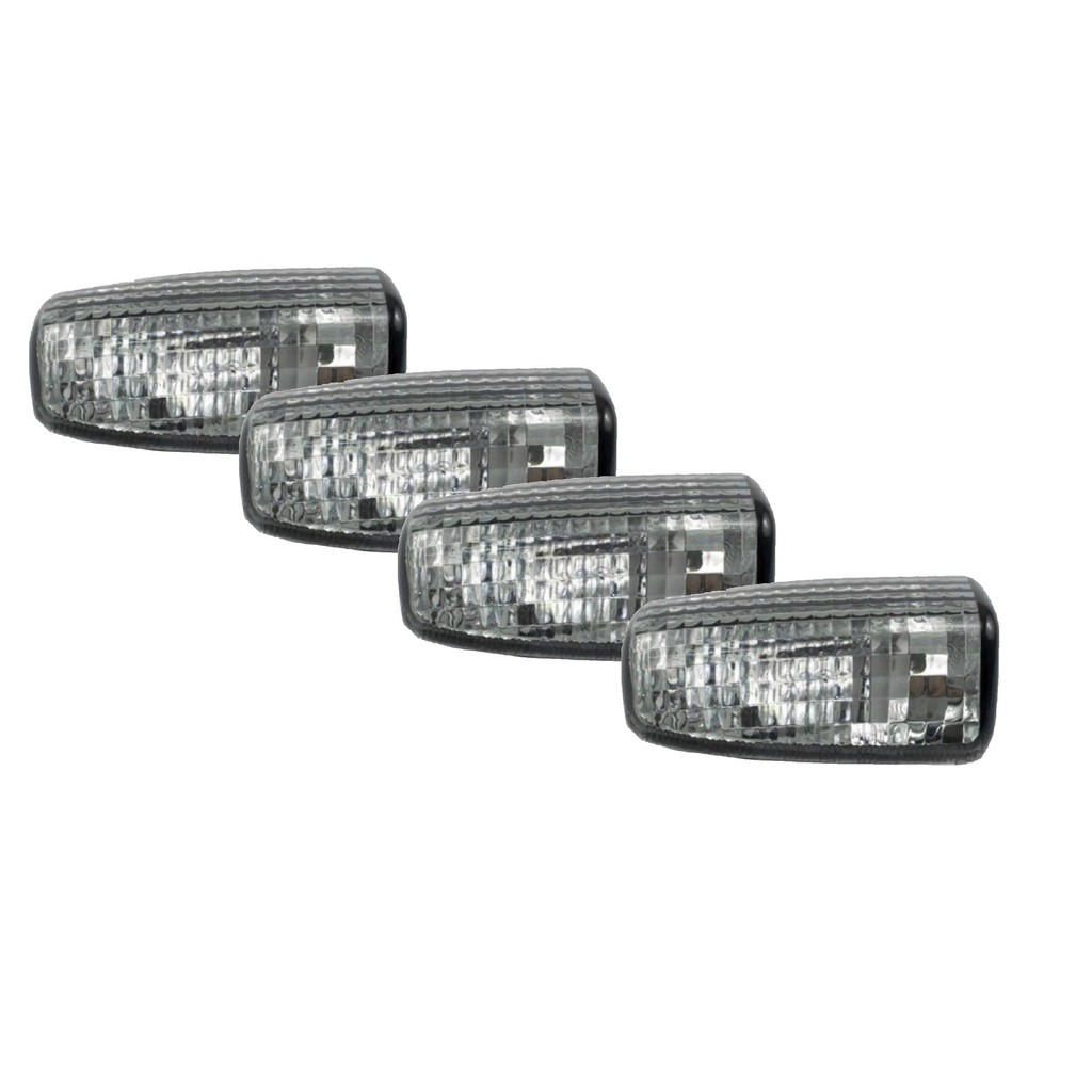 Kit 4 Lente Pisca Seta da Moto  HONDA CG Fan Titan 125 150 XRE 300 Cb300 Cbx250 Twister FUMÊ em Oferta na Shopee