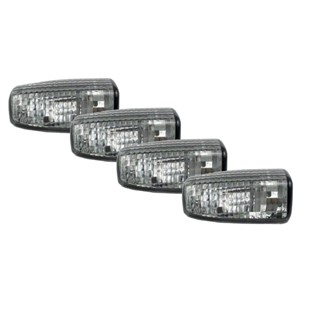 Kit 4 Lente Pisca Seta da Moto  HONDA CG Fan Titan 125 150 XRE 300 Cb300 Cbx250 Twister FUMÊ em Oferta na Shopee