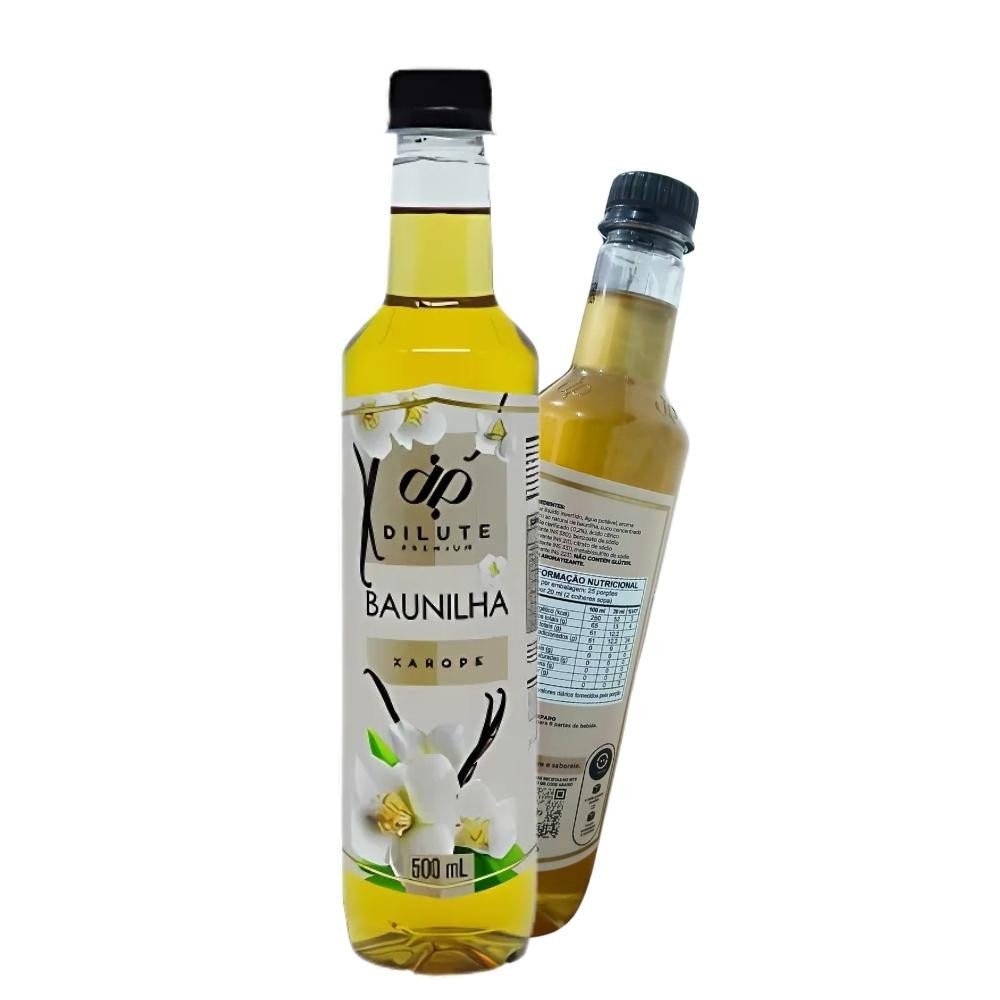 Dilute Xarope Baunilha 500mL Soda Italiana Drinks Café