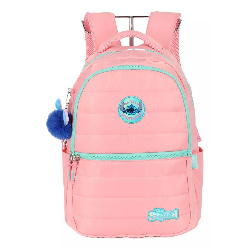 Mochila Costas Laptop Stitch 47745 Salmao Luxcel