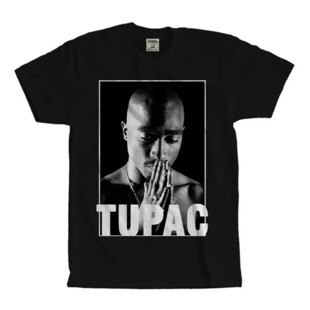 Camisa T 2pac Rap Hip-hop Tupac Shakur