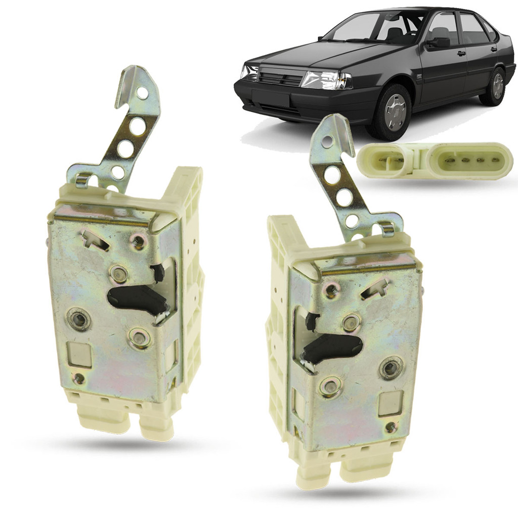 Par Fechadura da Porta Dianteira Elétrica Fiat Tempra SW 1991 1992 1993 1994 1995 1996 1997 1998 Tipo 1993 a 1997