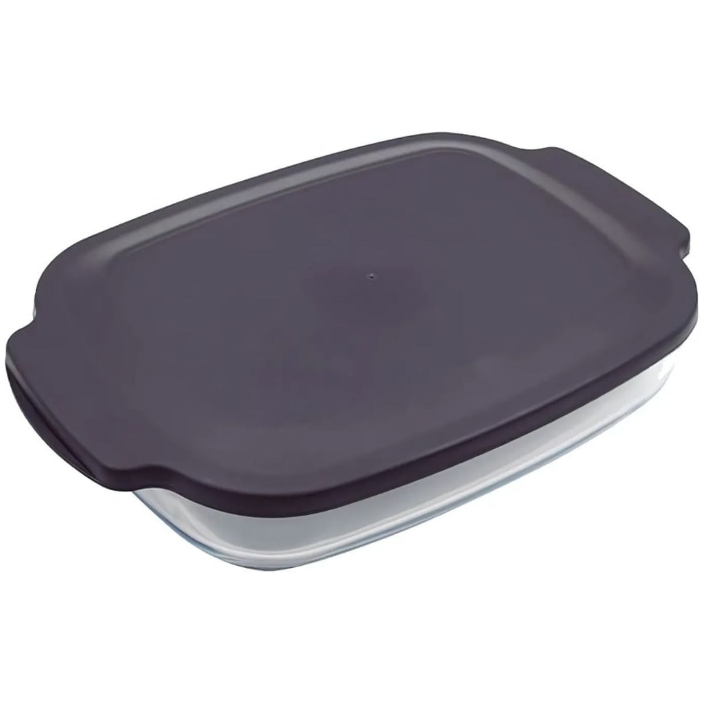 Assadeira Alta De Vidro Retangular C/ Tampa 2,7L MOR - 07858 em Oferta na Shopee