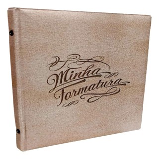 Álbum Fotográfico Formatura Marrom Adulto 40 Fotos 15x21 em Oferta na Shopee