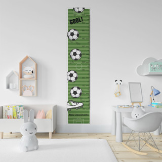 Regua de Crescimento Adesivo Esportes Futebol em Oferta na Shopee