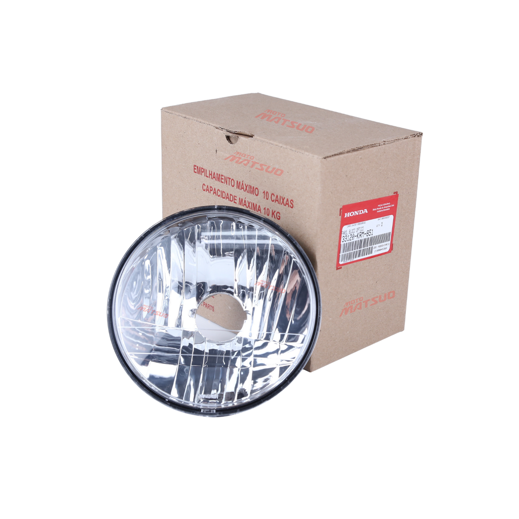 Farol Bloco Optico Cg Titan 150 2004 a 2008 Fan 150 2010 a 2013 Original Honda - Spare Parts and Accessories for Vehicles