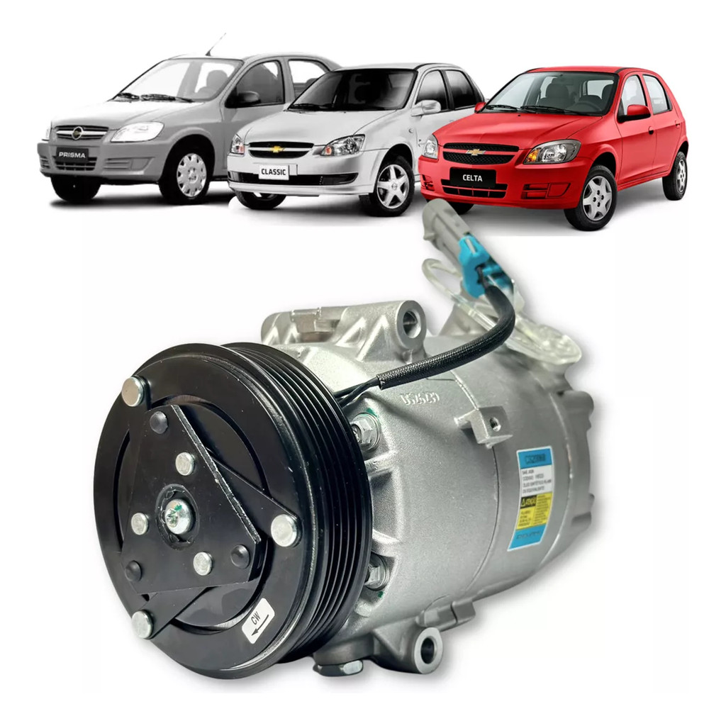 Compressor Ar Celta 2009 A 2016 Original Delphi - Spare Parts and Accessories for Vehicles