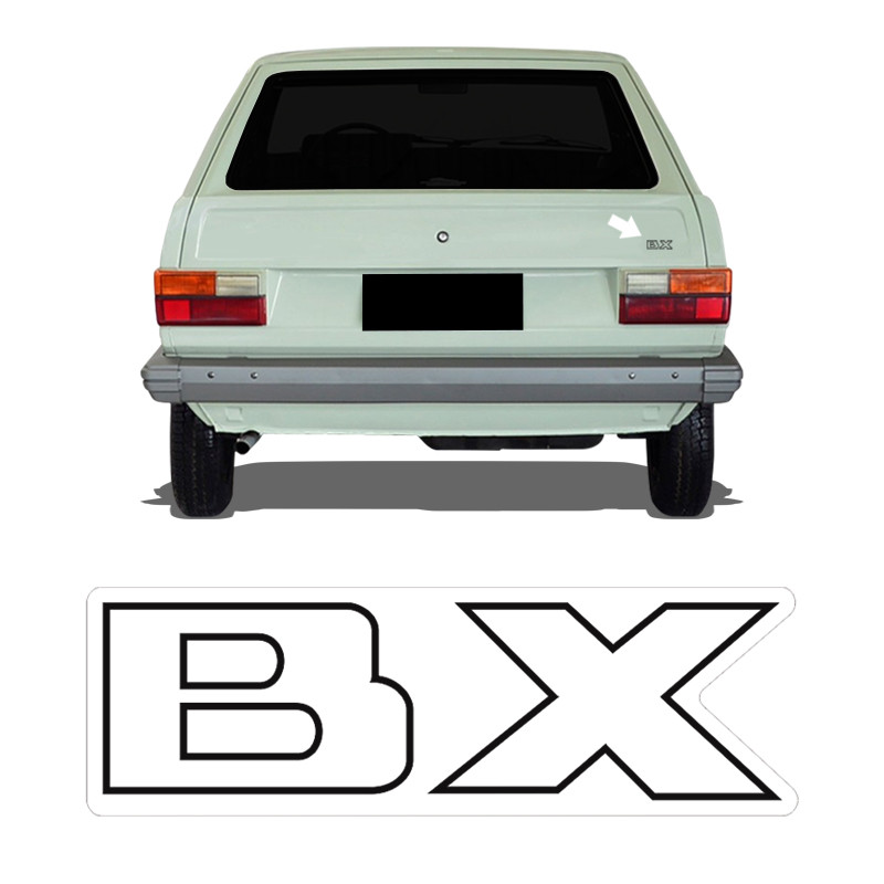 Adesivo Gol Quadrado Bx 1980/1986 Emblema Preto Volkswagen em Oferta na Shopee