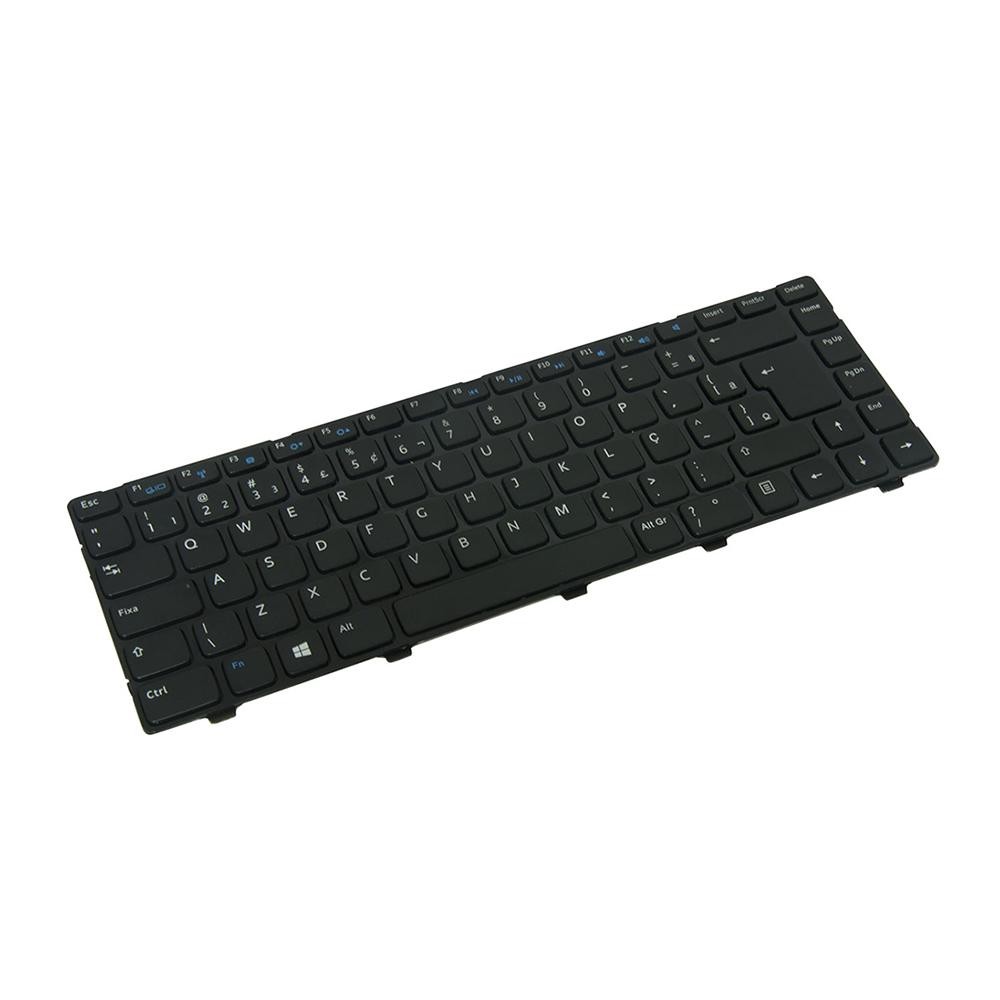 Teclado para Notebook Dell Inspiron P37G | Preto ABNT2 - Computers & Accessories