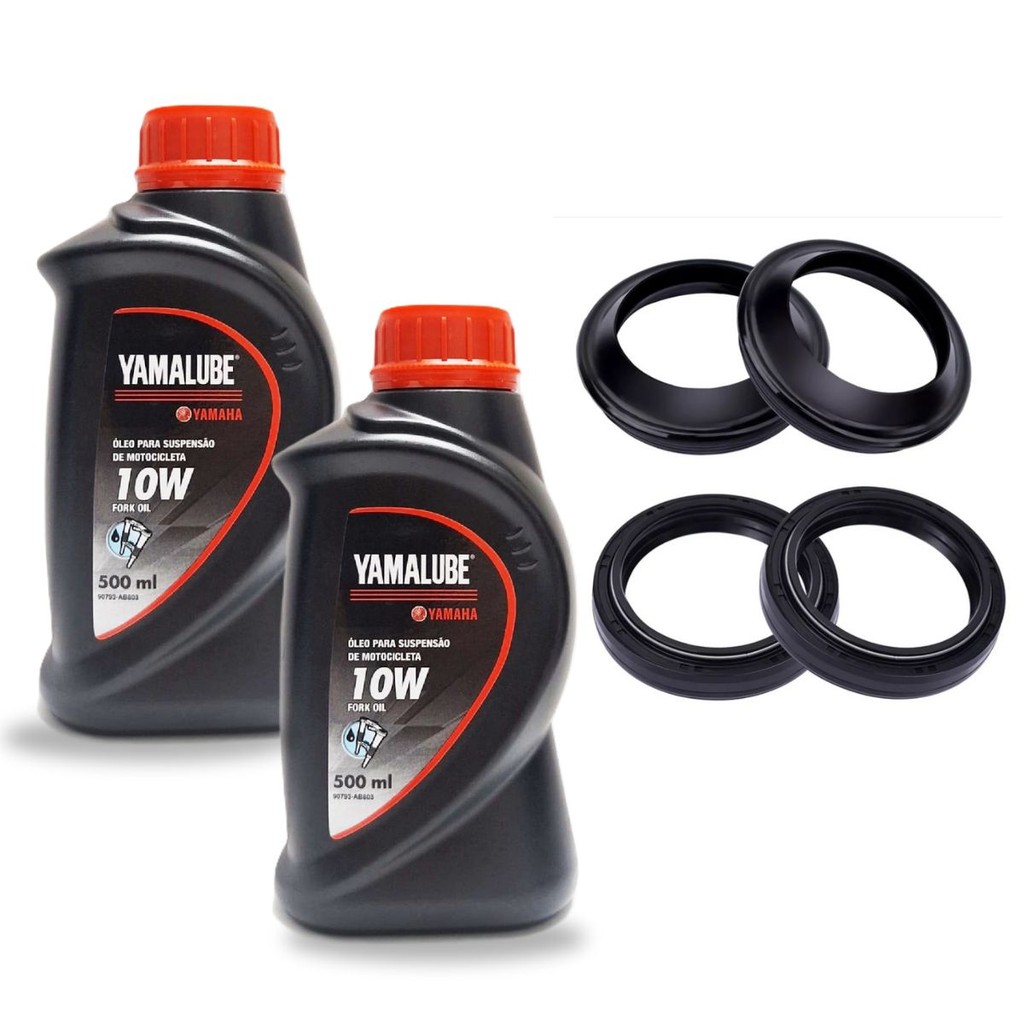 Kit Óleo da Bengala Lander 250 2007-2015 Yamahlube 10w + Retentores e Guarda Pó em Oferta na Shopee