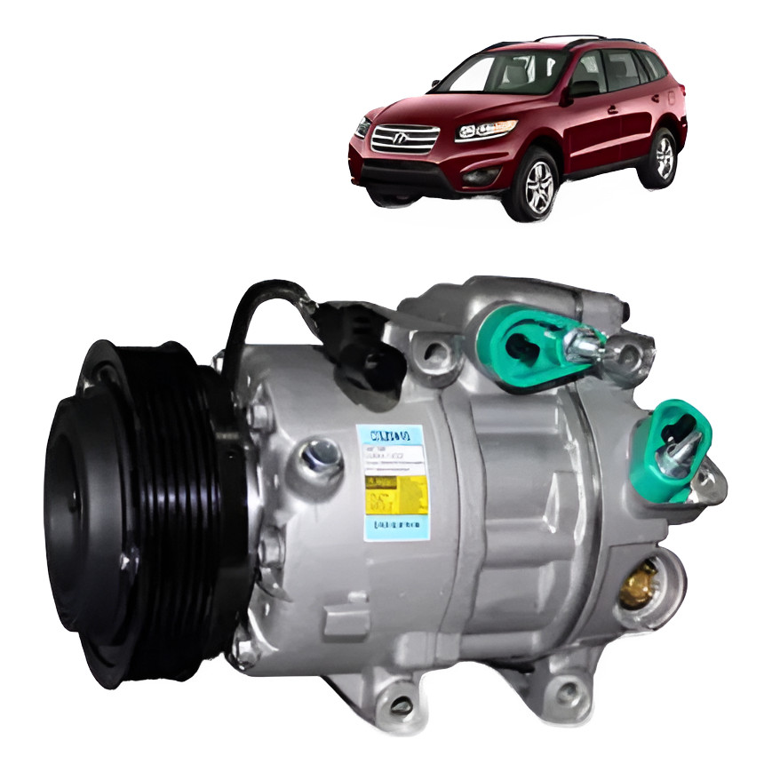 Compressor Ar Hyundai Santa Fé 2010 A 2015 Original Delphi