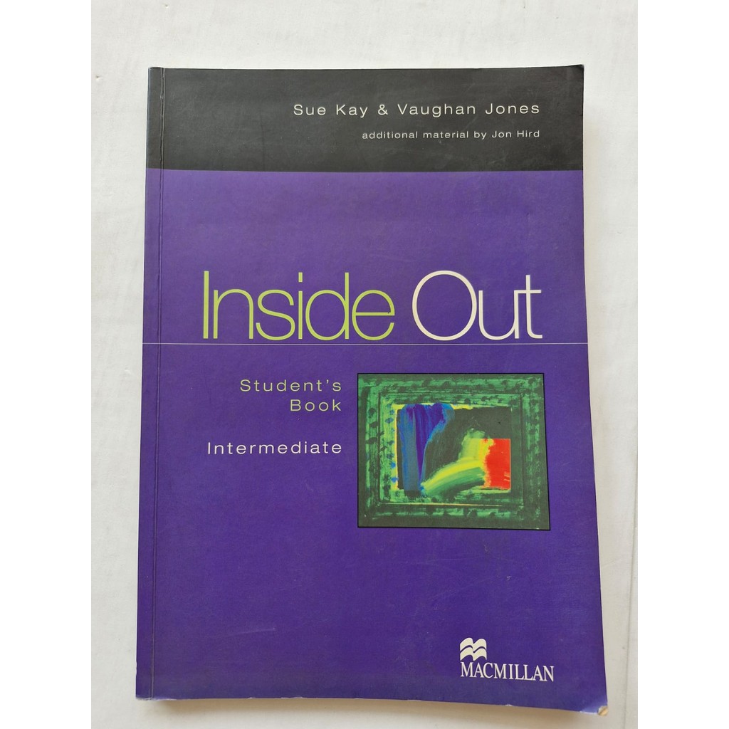 LIVRO, MACMILLAN, INSIDE OUT, STUDENT'S BOOK, INTERMEDIATE, SUE KAY, VAUGHAN JONES