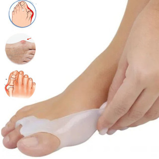 1 Par De Corretor De Joanete De Silicone Protetor Alinhador Promoção