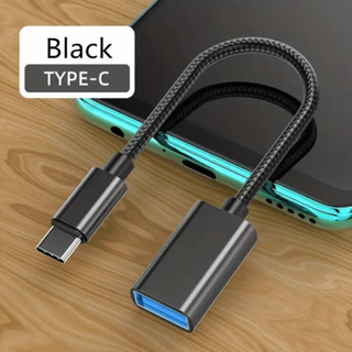 Cabo USB Adaptador Otg Tipo C Pendrive Celular Tablet Notebook Cor Preto Adaptador Tipo C em Oferta na Shopee