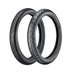 Kit Par Pneus Moto Vipal 80/100-14 Traseiro + 60/100-17 Dianteiro ST300 BIZ-POP-CRYPTON Uso Com Câmara