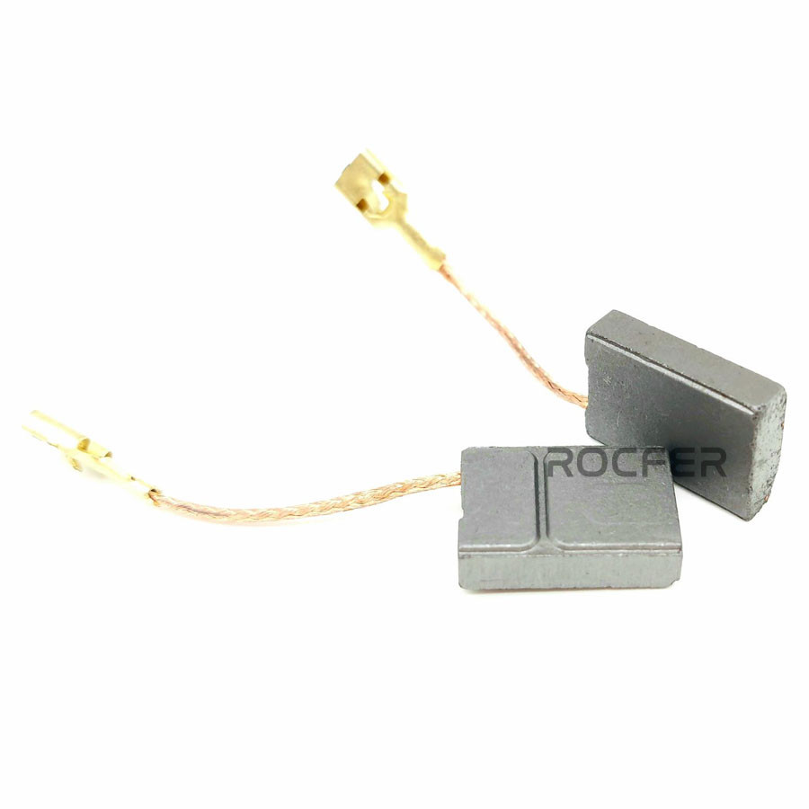 Par de Escovas de Carvão P/ Esmerilhadeira Bt-ag 2350180 Einhell 443063202052