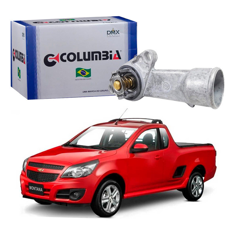 Valvula Termostatica Chevrolet Montana 1.4 2011 A 2018 em Oferta na Shopee