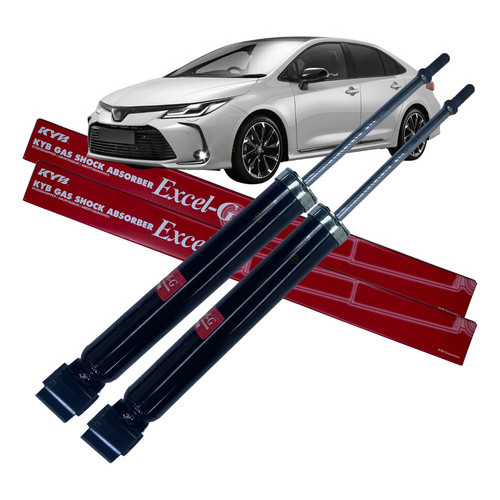 Par 2 Amortecedor Traseiro Original Kayaba New Corolla 2020 2021 2022